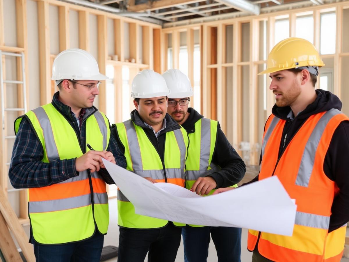 FD Fitouts team on-site